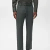 Pantalon slim en tissu extensible avec cordon de serrage