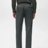 Pantalon slim en tissu extensible avec cordon de serrage
