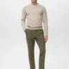 Pantalon slim à plis Pantalon slim à plis