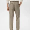 Pantalon slim à plis Pantalon slim à plis