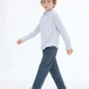 Pantalon à taille élastique
