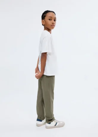 Pantalon à taille élastique