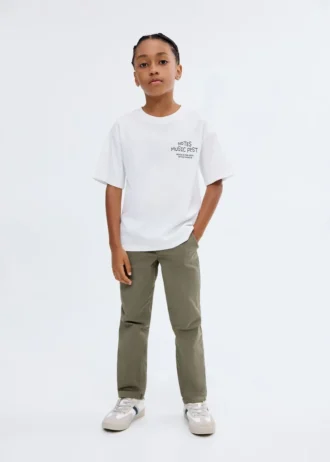 Pantalon à taille élastique