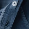 Pantalon évasé en faux velours