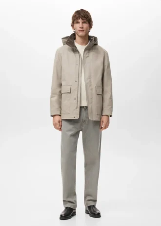 Parka avec capuche intérieure amovible