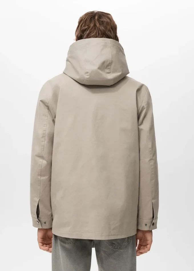 Parka avec capuche intérieure amovible