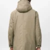 Parka matelassée avec capuche déperlante