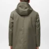 Parka matelassée avec capuche déperlante