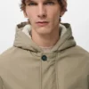 Parka matelassée avec capuche déperlante