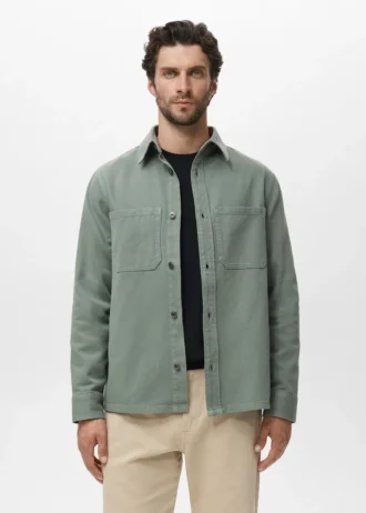 Poches de surchemise en denim