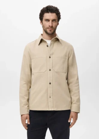 Poches de surchemise en denim