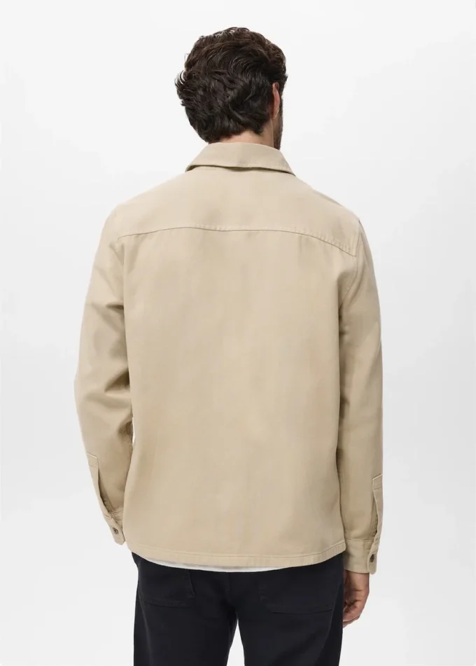 Poches de surchemise en denim