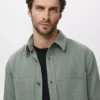 Poches de surchemise en denim