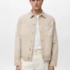 Poches de veste en denim Poches de veste en denim