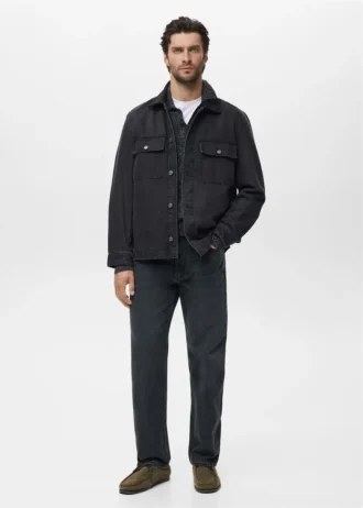 Poches de veste en denim