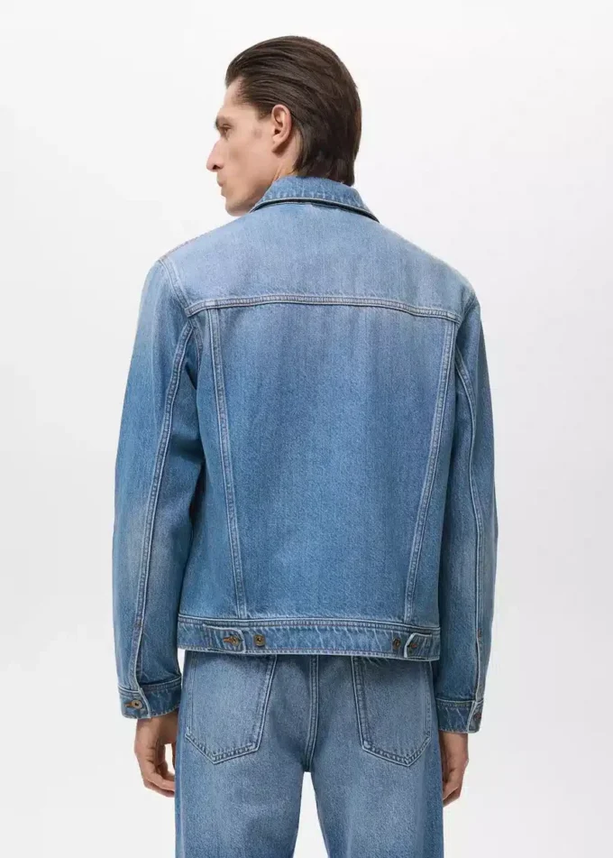 Poches de veste en denim