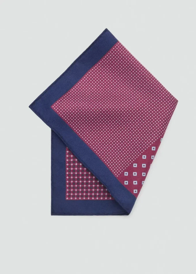 Pochette 100 % soie