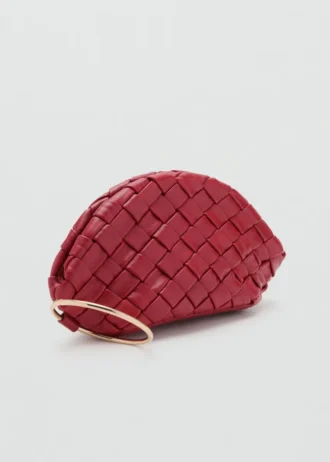 Pochette en cuir tressé Pochette en cuir tressé