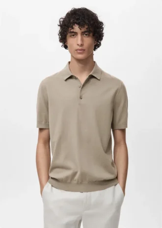 Polo 100 % coton en maille fine Polo 100 % coton en maille fine