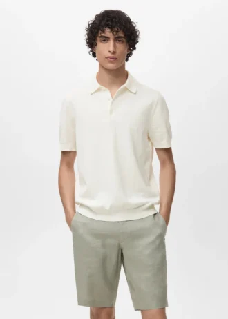 Polo 100 % coton en maille fine Polo 100 % coton en maille fine