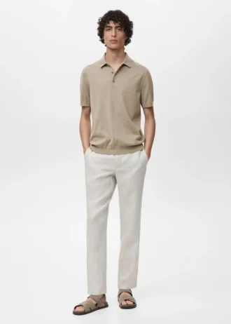 Polo 100 % coton en maille fine Polo 100 % coton en maille fine