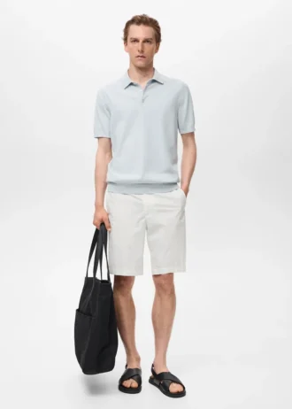 Polo 100 % coton en maille fine
