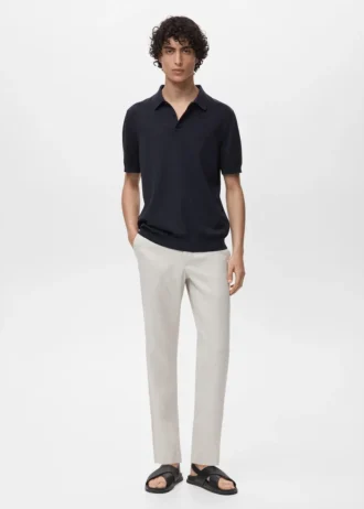 Polo 100 % coton en maille fine Polo 100 % coton en maille fine