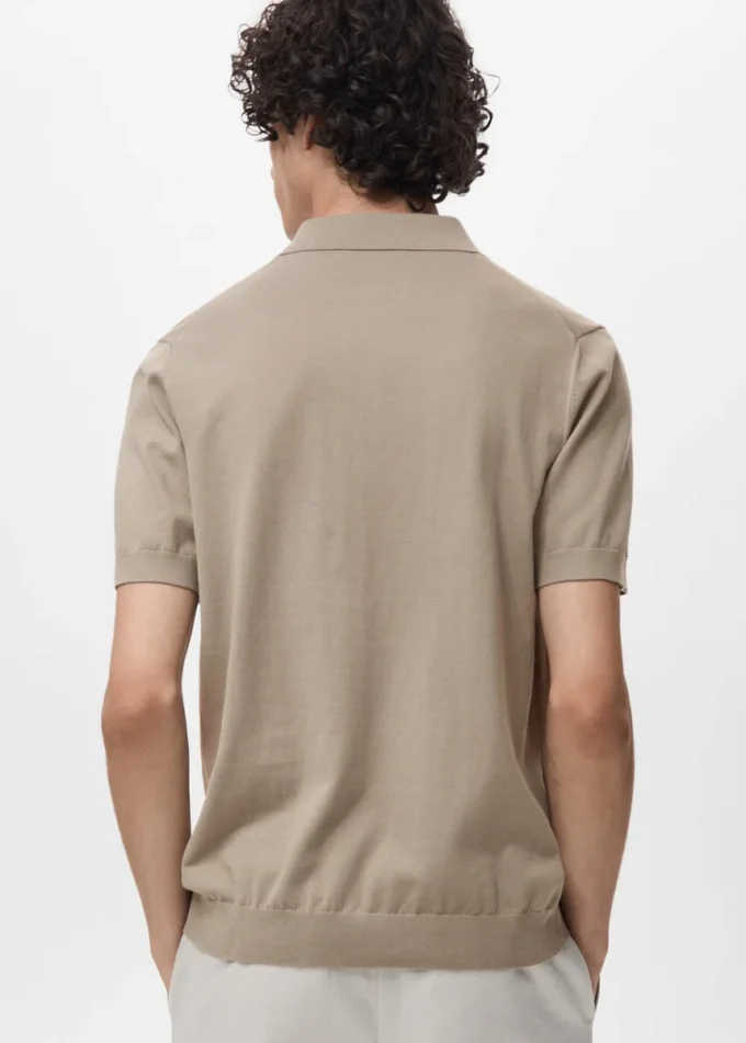 Polo 100 % coton en maille fine Polo 100 % coton en maille fine