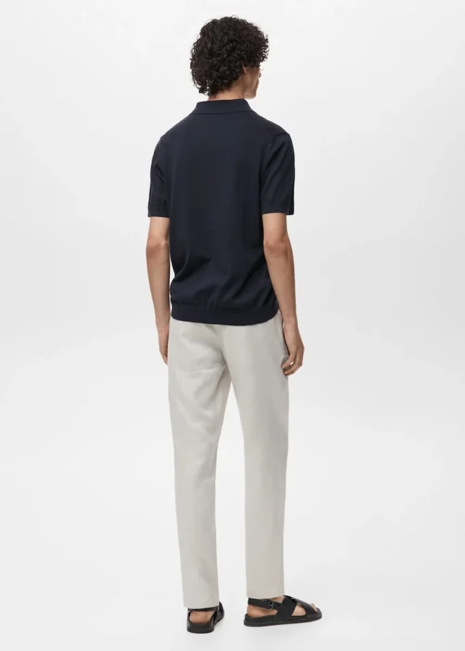 Polo 100 % coton en maille fine Polo 100 % coton en maille fine