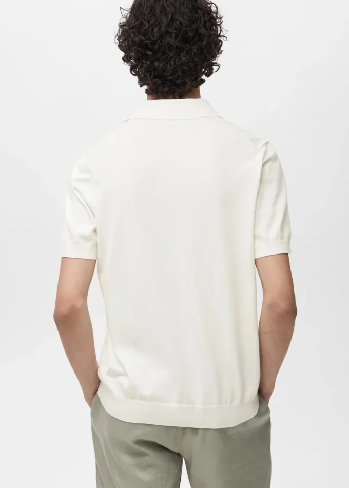 Polo 100 % coton en maille fine Polo 100 % coton en maille fine
