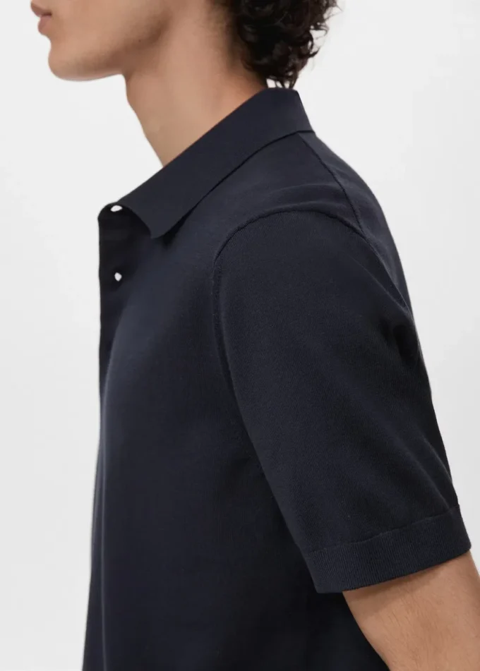 Polo 100 % coton en maille fine Polo 100 % coton en maille fine