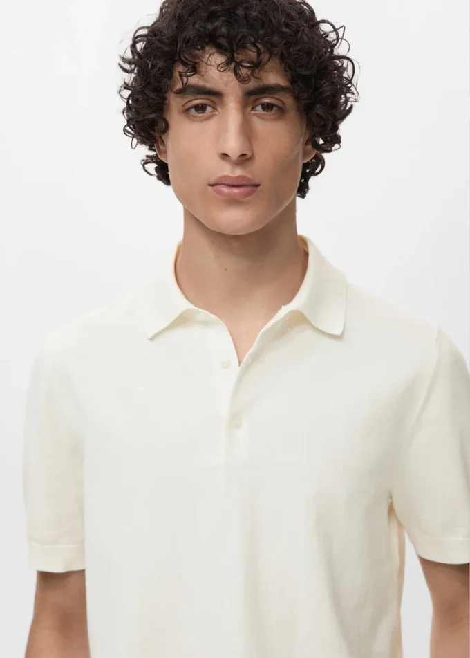 Polo 100 % coton en maille fine Polo 100 % coton en maille fine