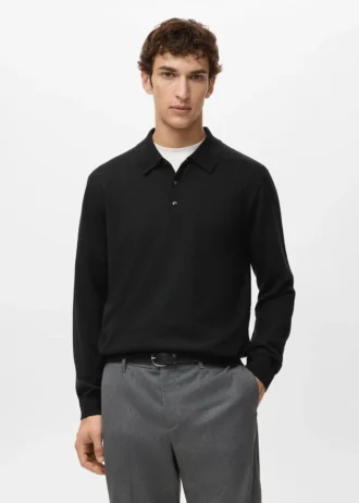 Polo 100 % laine mérinos