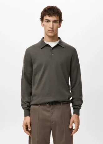 Polo 100 % laine mérinos