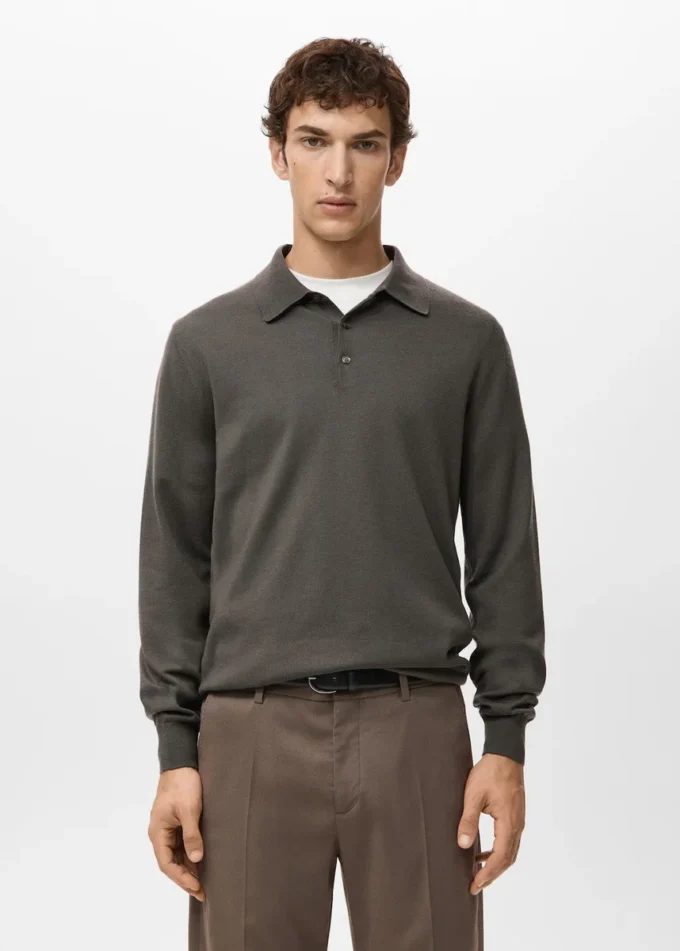 Polo 100 % laine mérinos Polo 100 % laine mérinos