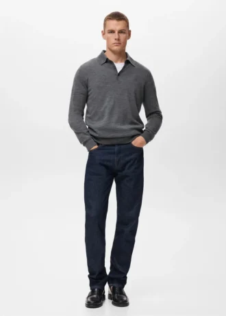 Polo 100 % laine mérinos