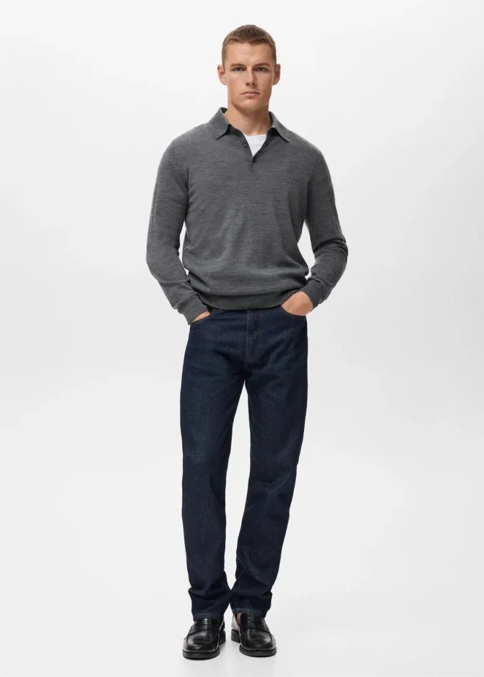 Polo 100 % laine mérinos Polo 100 % laine mérinos