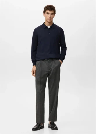 Polo 100 % laine mérinos