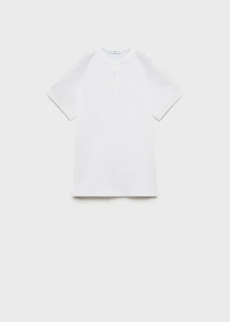 Polo à col mao