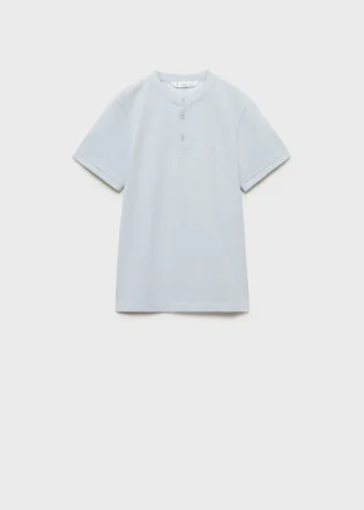 Polo à col mao