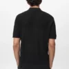 Polo en coton finement tricoté Polo en coton finement tricoté