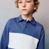 Polo en coton imprimé