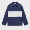 Polo en coton imprimé