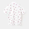 Polo en coton imprimé