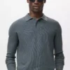 Polo en coton micro-structuré Polo en coton micro-structuré