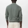 Polo en coton micro-structuré
