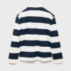 Polo en coton rayé