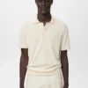 Polo en coton tricoté Polo en coton tricoté
