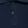 Polo en maille boutonné