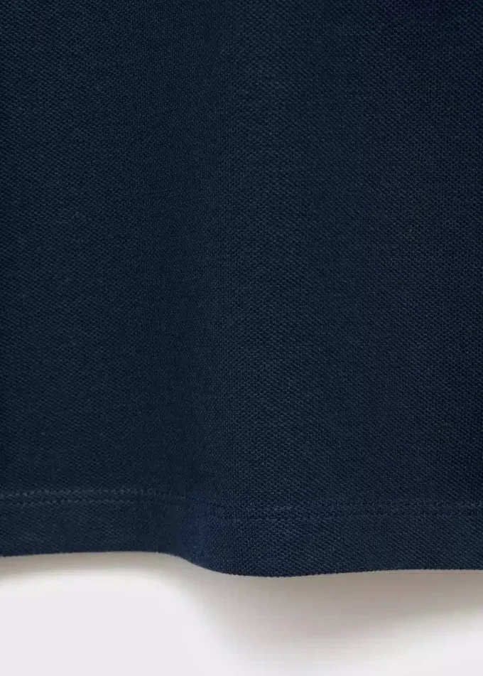 Polo en maille boutonné